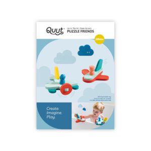 Quut badpuzzel vliegtuigen - 13 delig