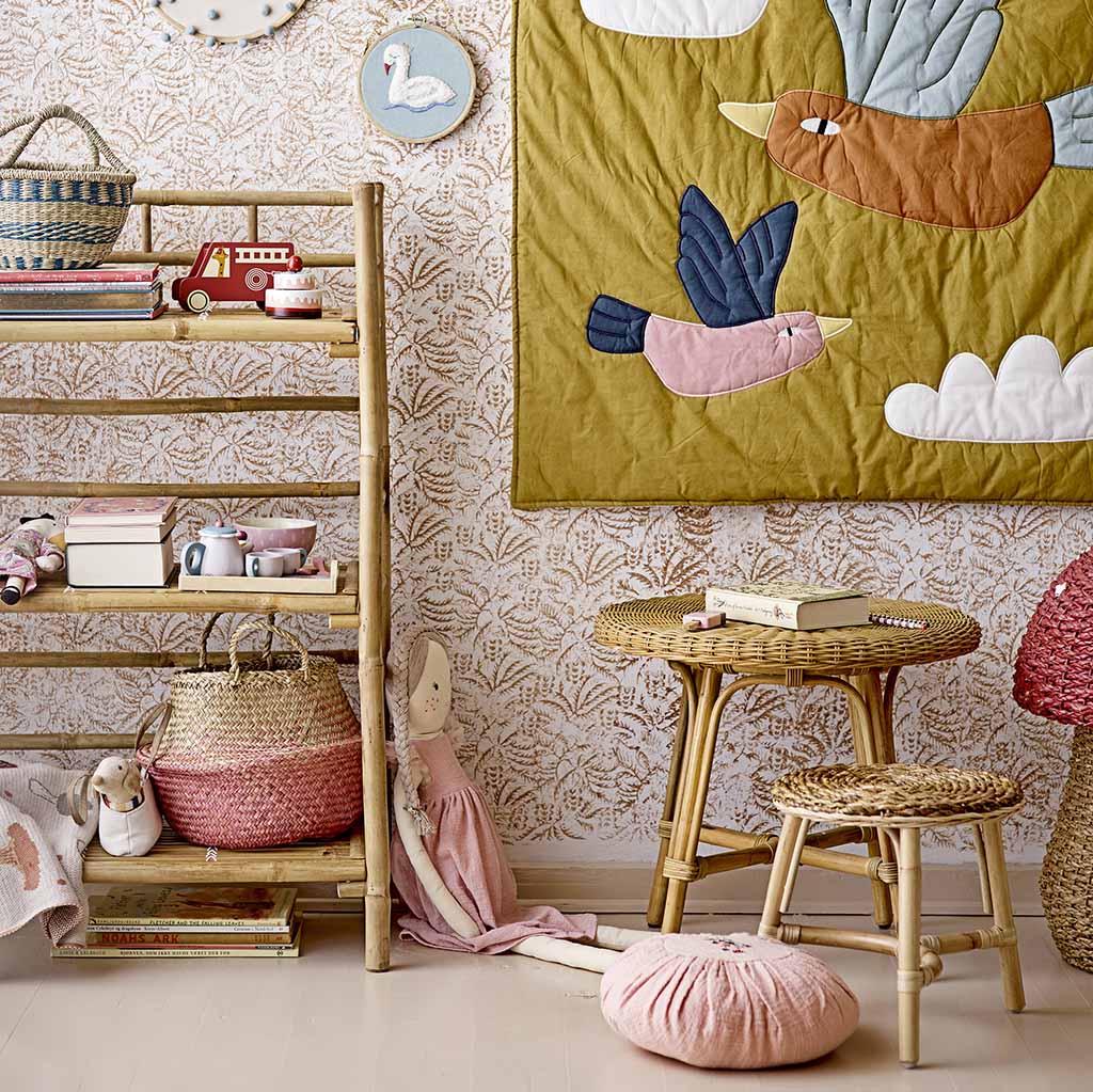 Bloomingville rotan boekenrek Zep - bruin - Afbeelding 11