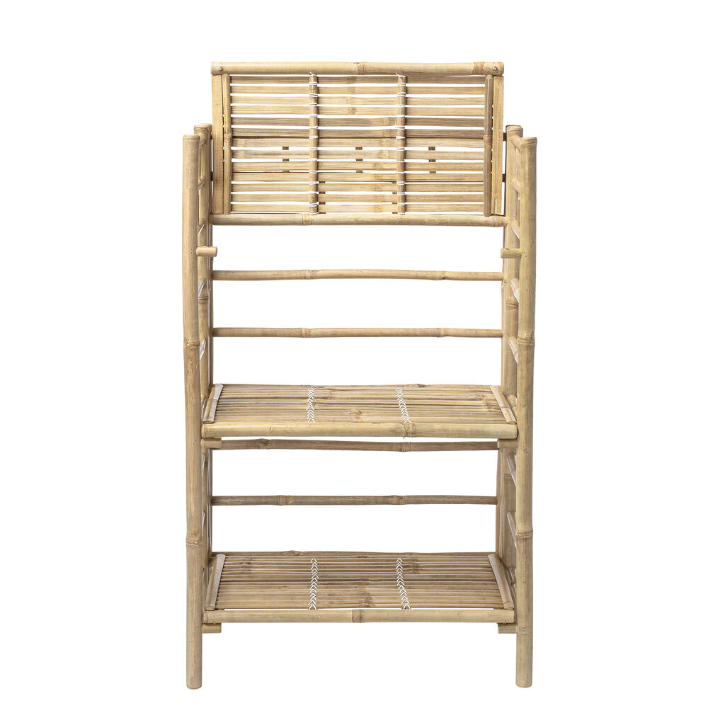 Bloomingville rotan boekenrek Zep - bruin - Afbeelding 5