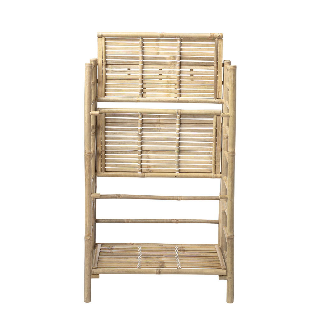 Bloomingville rotan boekenrek Zep - bruin - Afbeelding 6