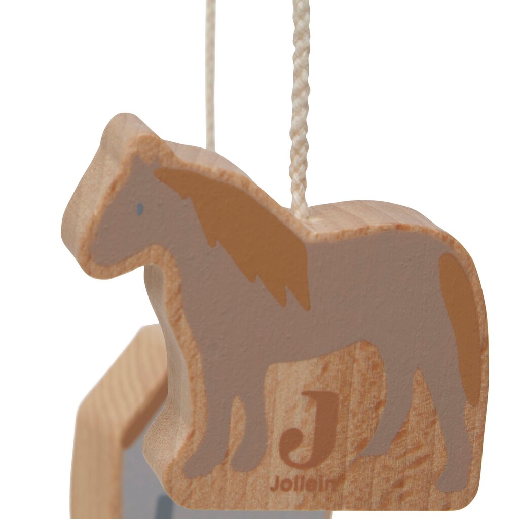 Jollein houten boxmobiel - boerderij - Afbeelding 3
