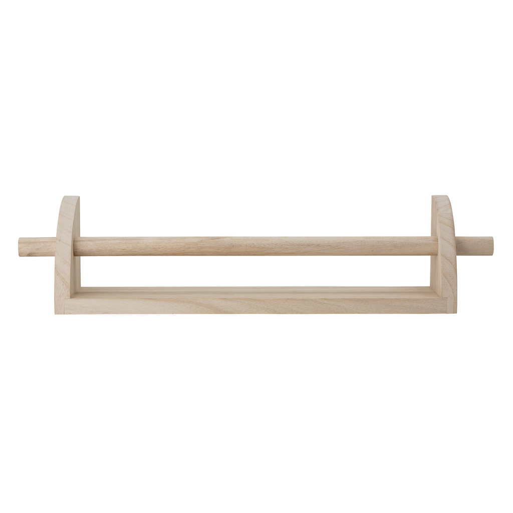 Bloomingville houten wandplank met kapstok Mingus - Afbeelding 4