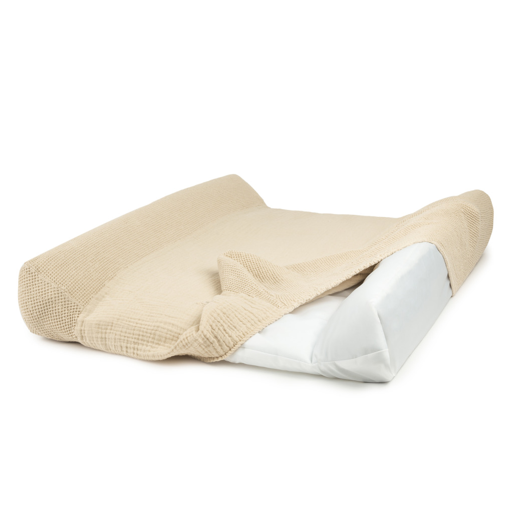 Nobodinoz aankleedkussenhoes zen wabi sabi 50x70 - ginger beige - Afbeelding 3