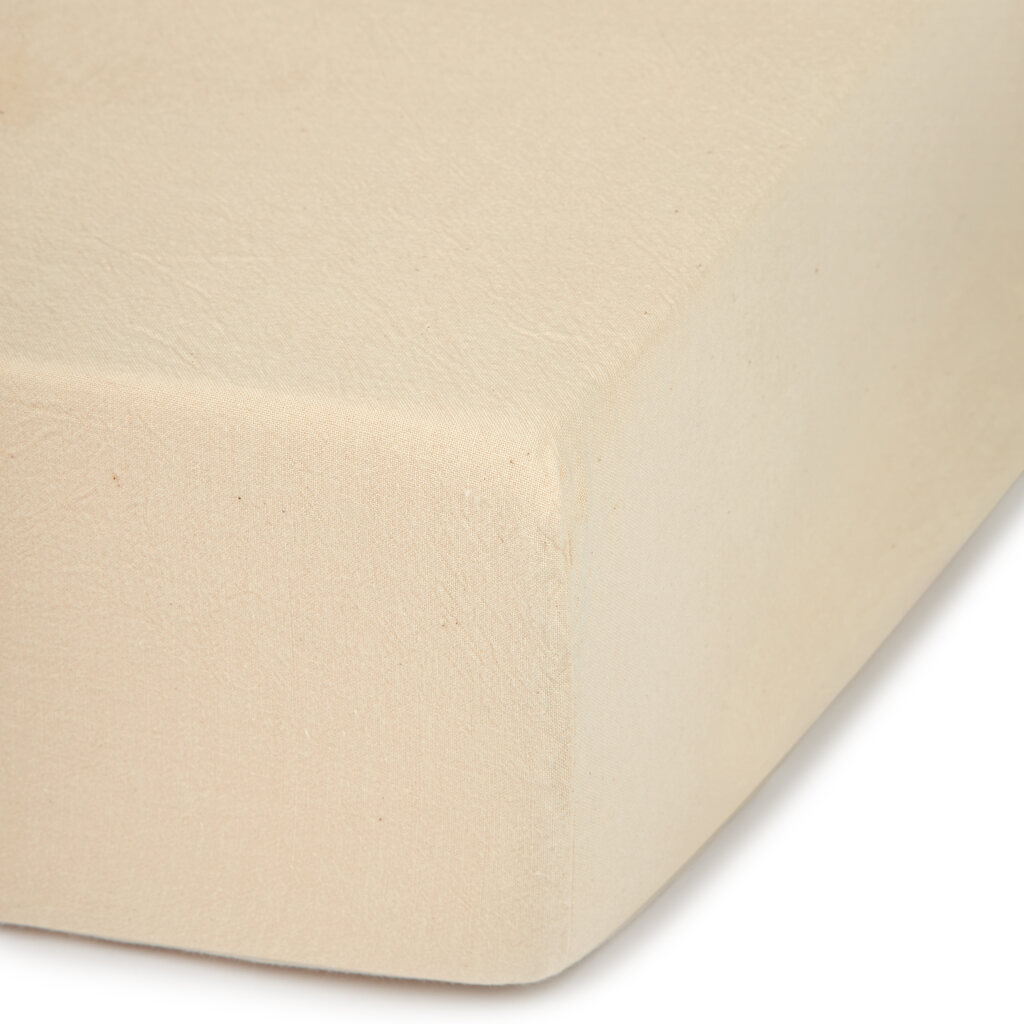 Nobodinoz hoeslaken ledikant wabi sabi 70x140 - beige - Afbeelding 2