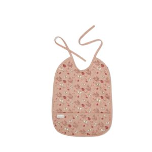 Nuuroo slabbetje - Flower bee / beige