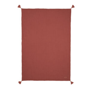 Nobodinoz wiegdeken wabi sabi 65x100 - roze