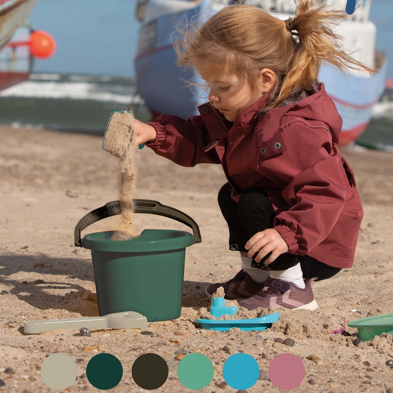 Molino De Arena Blue Marine De Dantoy – Juguete De Playa Para Construir Castillos Y Canales | Diseño Azul Marino | Resistente Y Fácil De Usar
