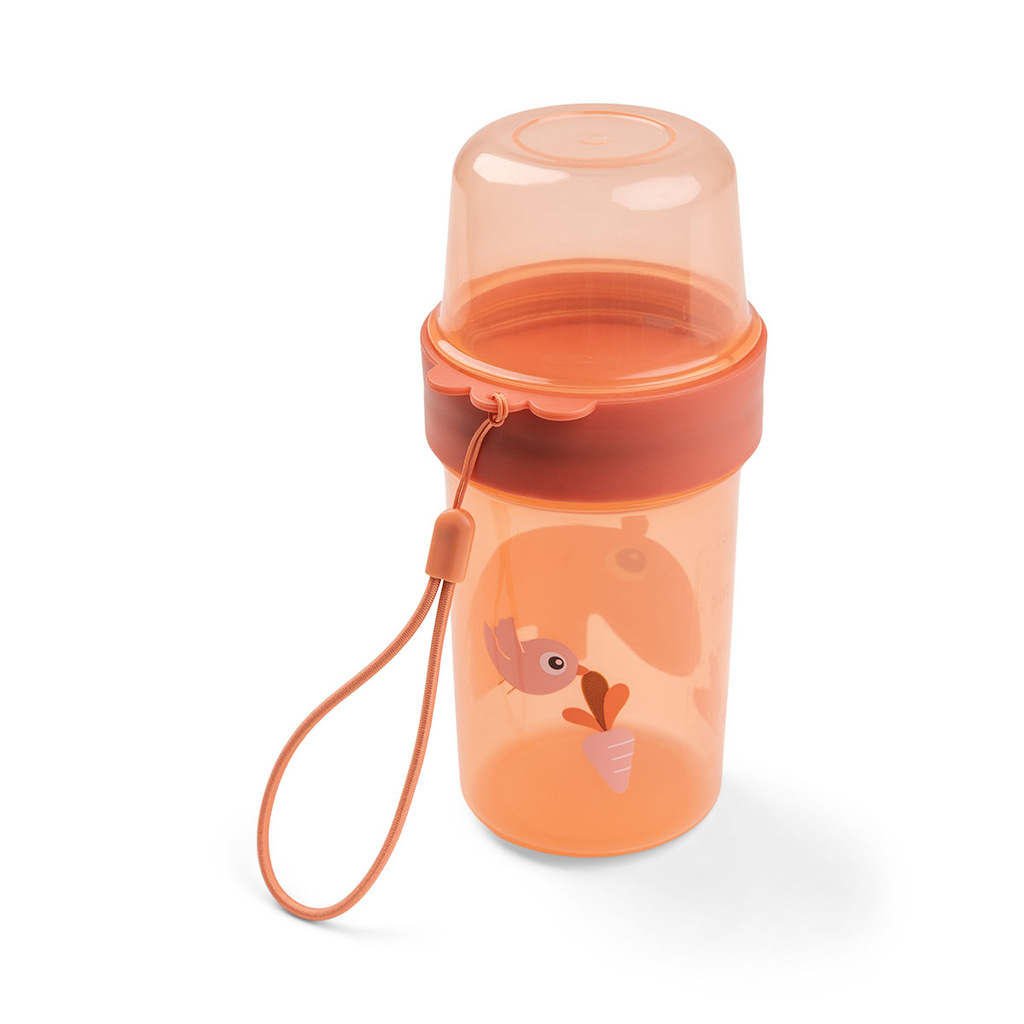 Done by Deer snack box to go 2-way - oranje - Afbeelding 2