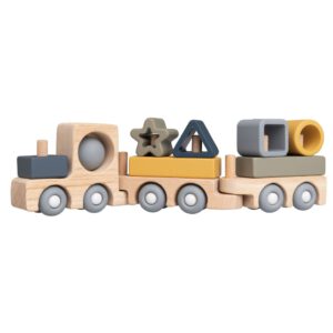 Baby's Only houten speelgoedtrein - earth