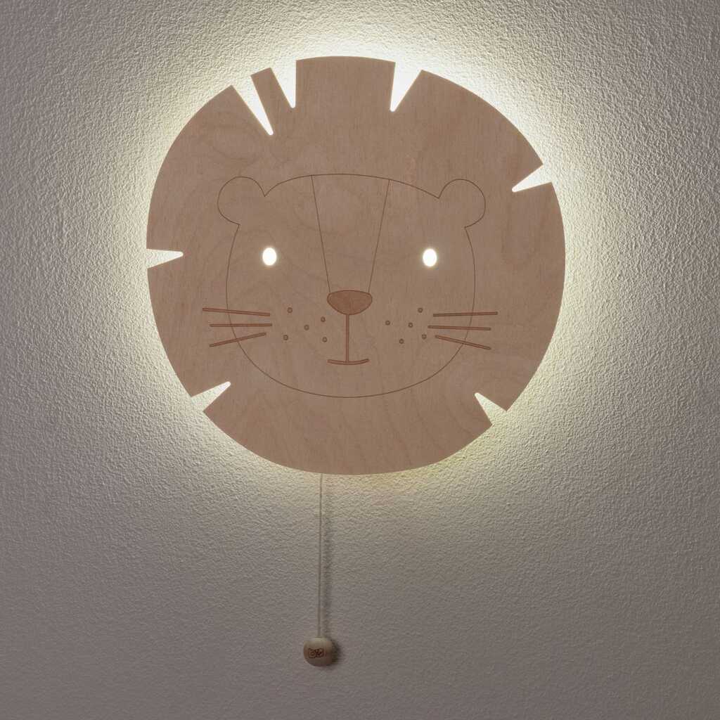 Baby's Only wandlamp wonder - leeuw
