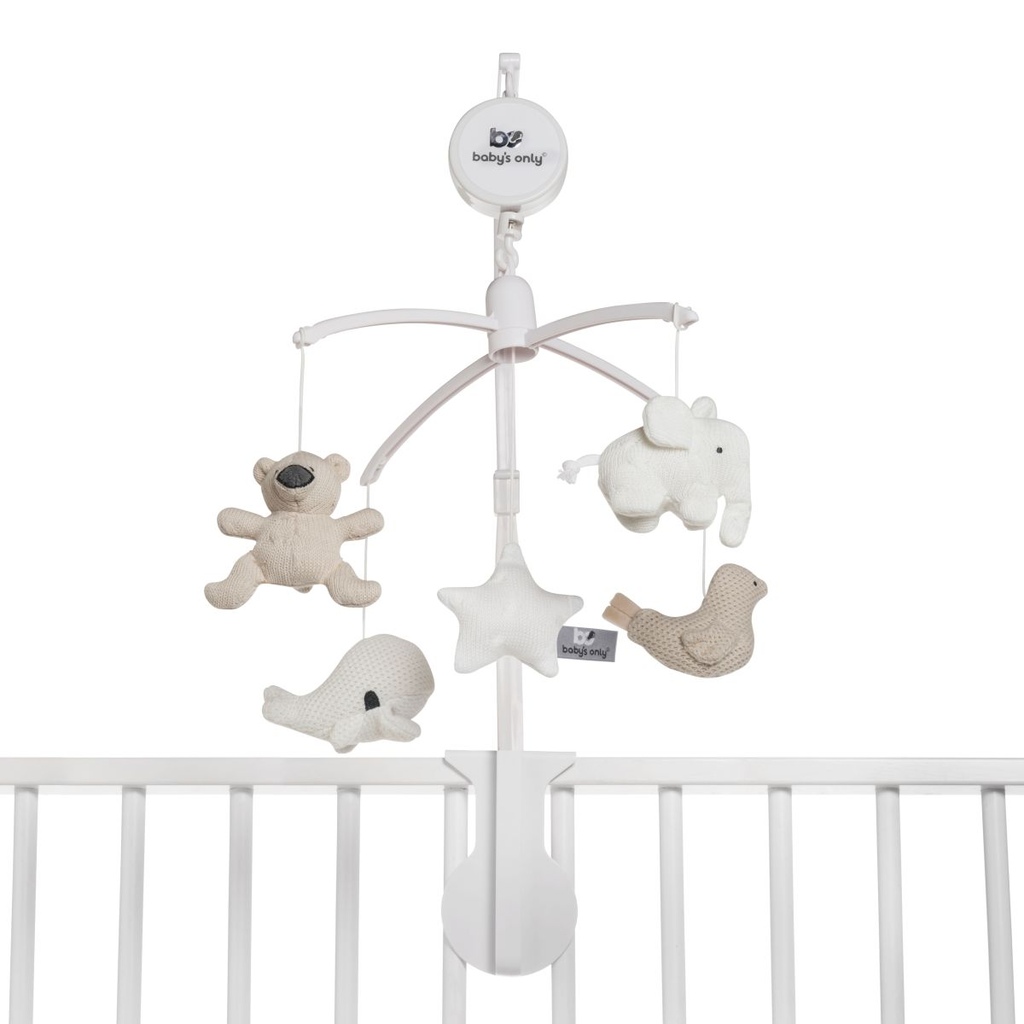 Baby's Only muziekmobiel - zand-wol wit - Afbeelding 2