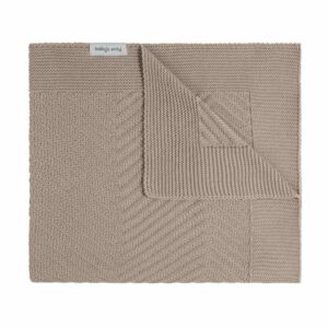 Baby's Only wiegdeken gebreid Grace 70x95 - bruin