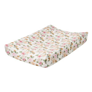 Cottonbaby hydrofiele aankleedkussenhoes soft roses - 48 x 72 cm/ bloemen