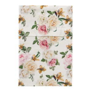 Cottonbaby ledikantlaken soft roses 120x150 - bloemen
