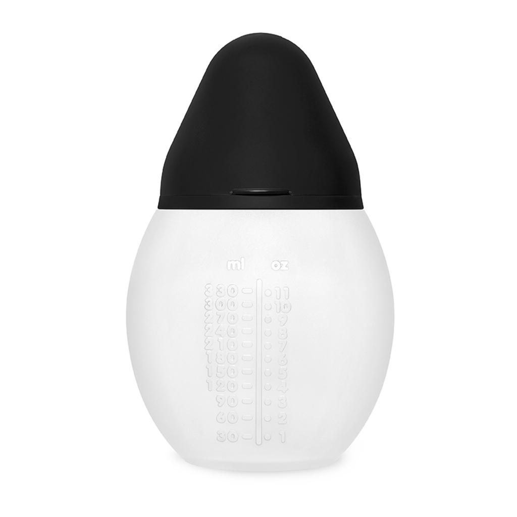 Bib rond babyfles- 330ml / zwart - Afbeelding 3
