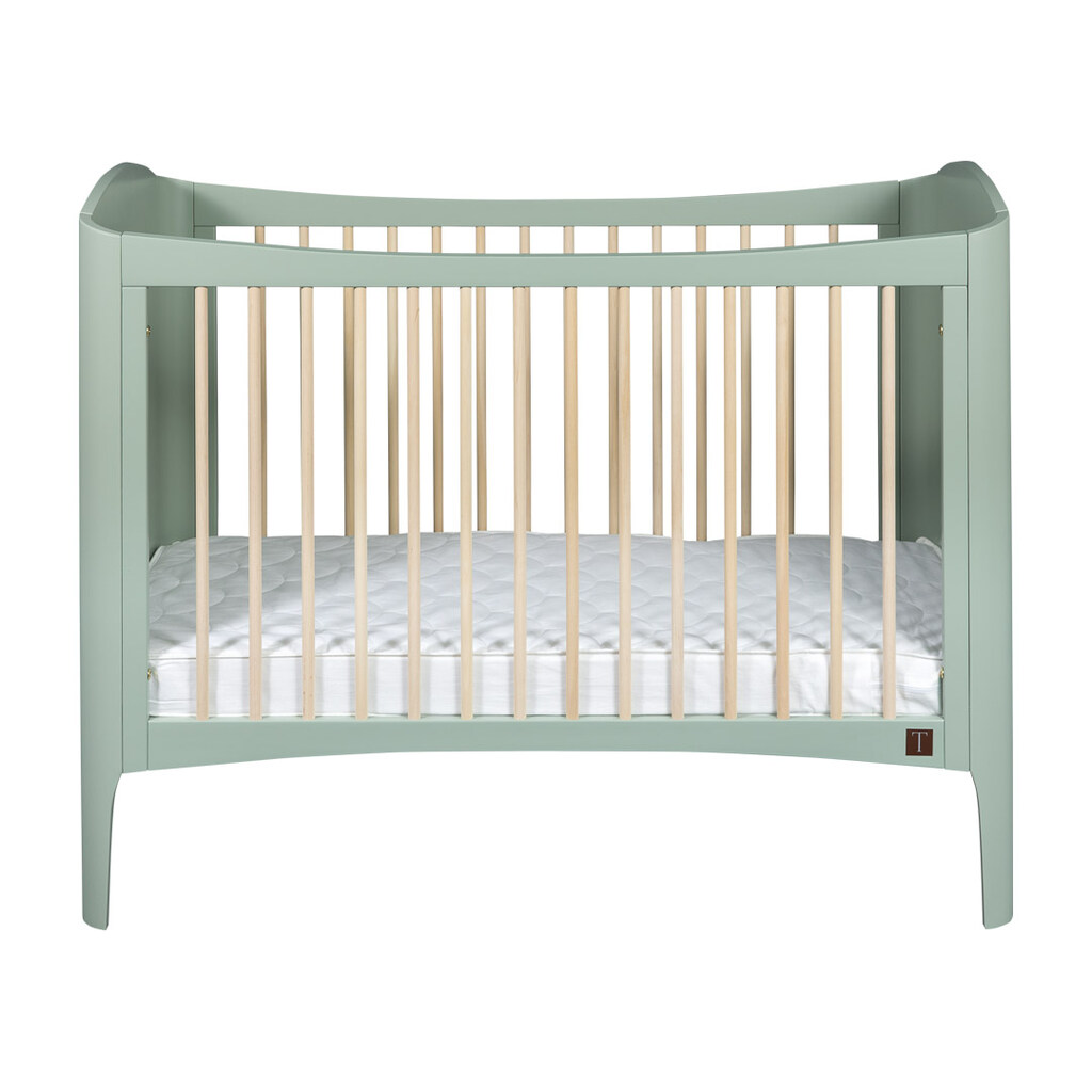 Troll Nursery ledikant hout Wave - 60x120/groen - Afbeelding 2