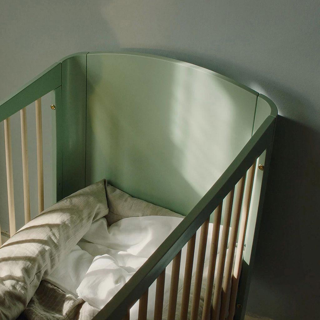 Troll Nursery ledikant hout Wave - 60x120/groen - Afbeelding 9
