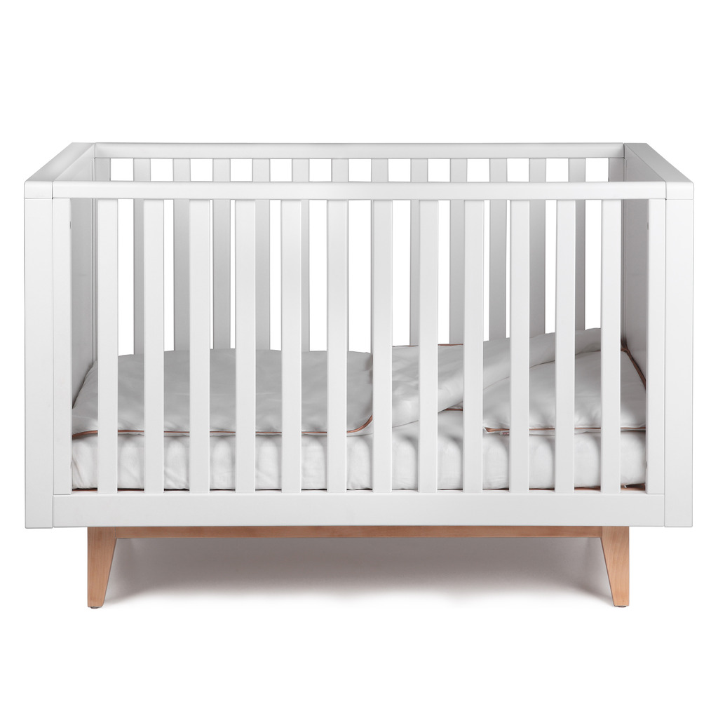 Troll Nursery ledikant hout Scandy - 70x140/wit - Afbeelding 3