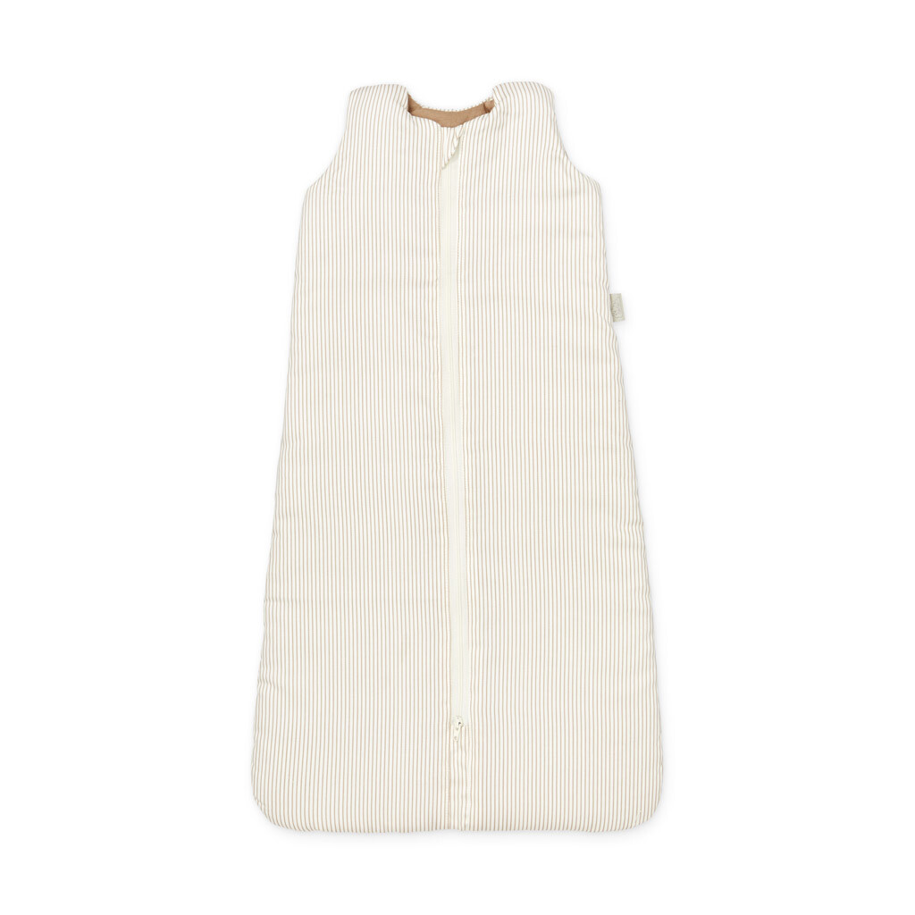 Cam Cam winter babyslaapzak 70 cm / 0-6 maanden korte mouw - classic stripes camel