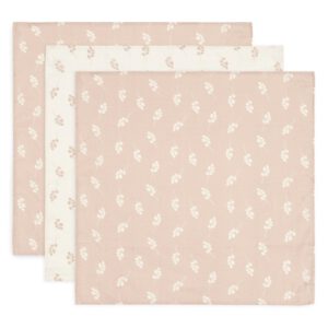 Jollein hydrofiele doeken set van drie 70x70 - twig wild rose