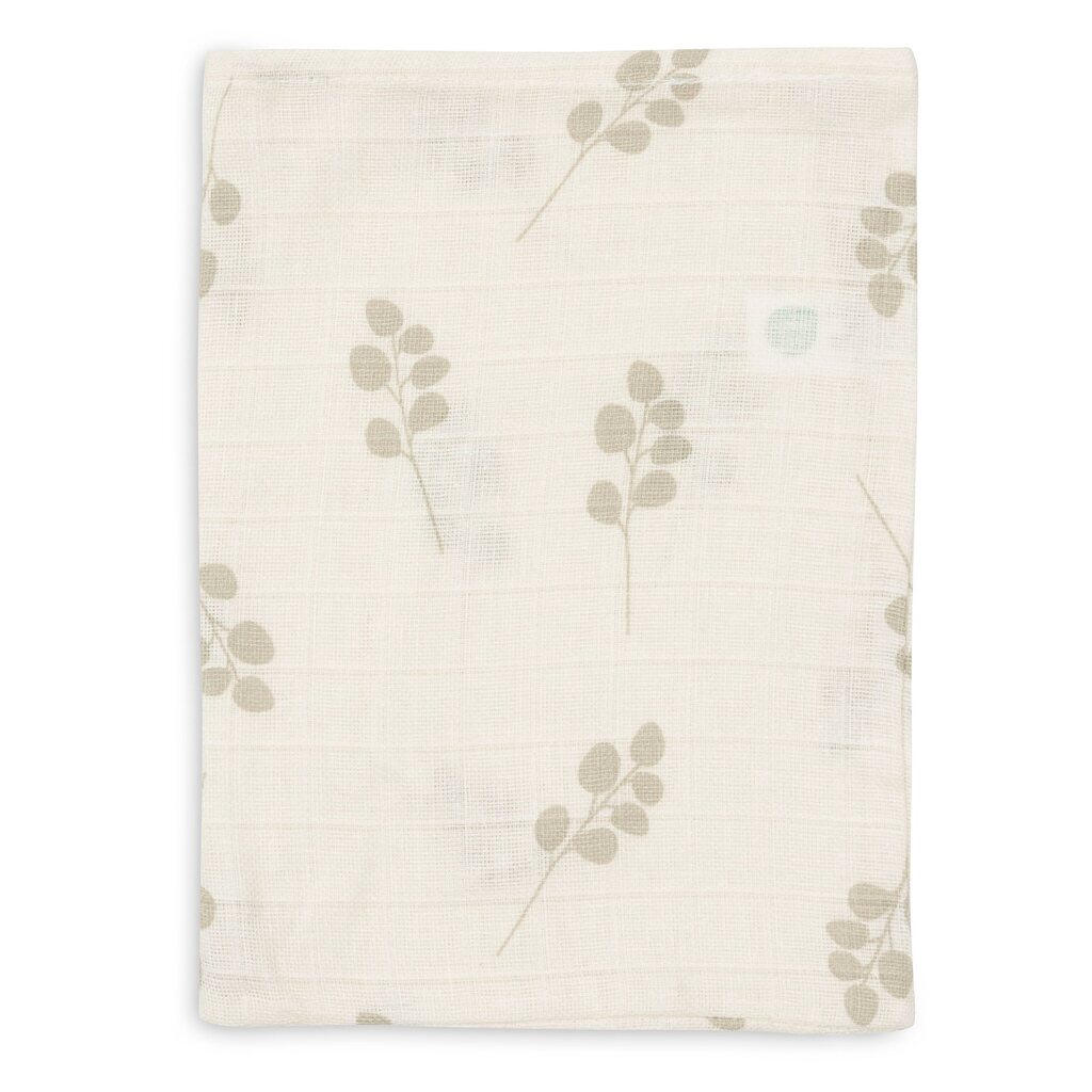 Jollein hydrofiele washandjes set van drie - twig olive green - Afbeelding 2