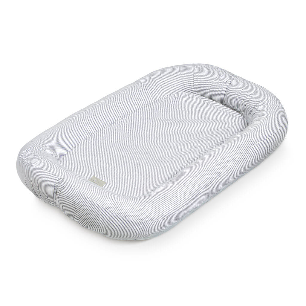 Cam Cam babynest - classic stripes blue