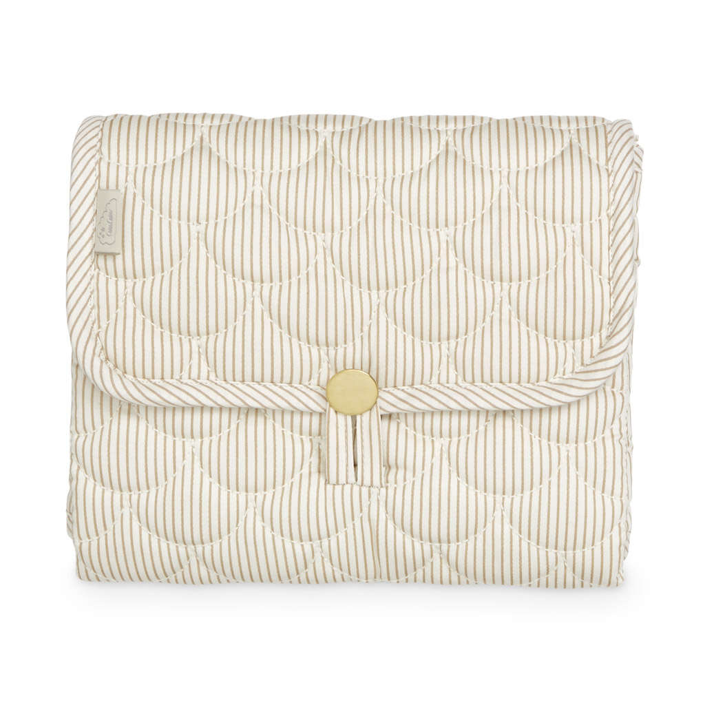 Cam Cam verschoonmatje - classic stripes camel