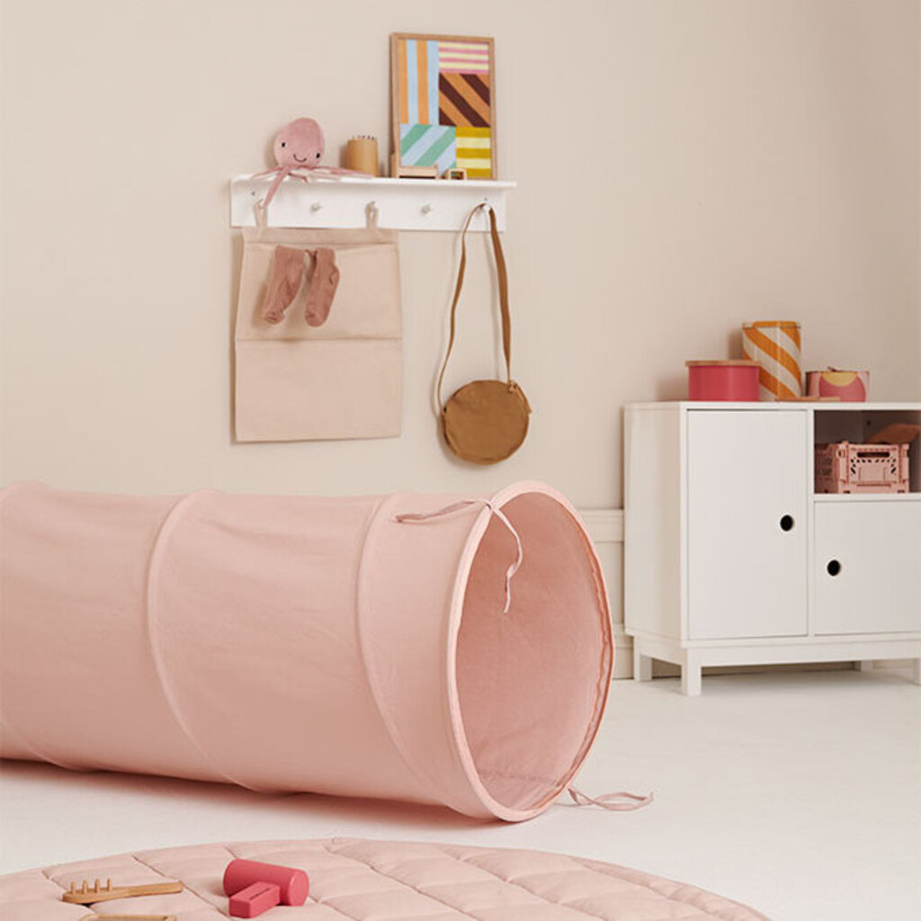 Kid's concept speeltunnel 150 cm - roze - Afbeelding 2