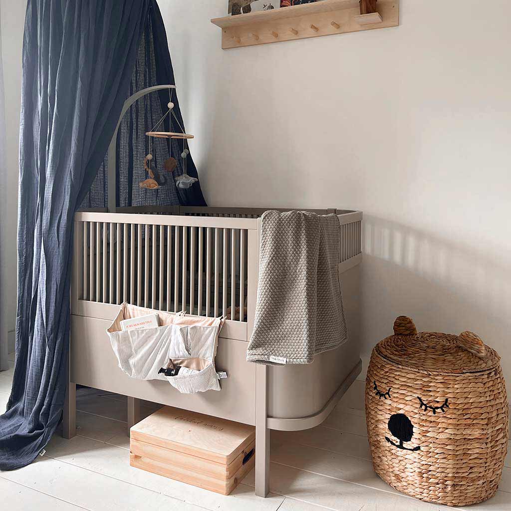 Baby's Only ledikantdeken Sky Chunky 100x135 - groen - Afbeelding 2