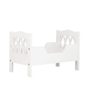 Cam Cam poppenbedje harlequin - wit