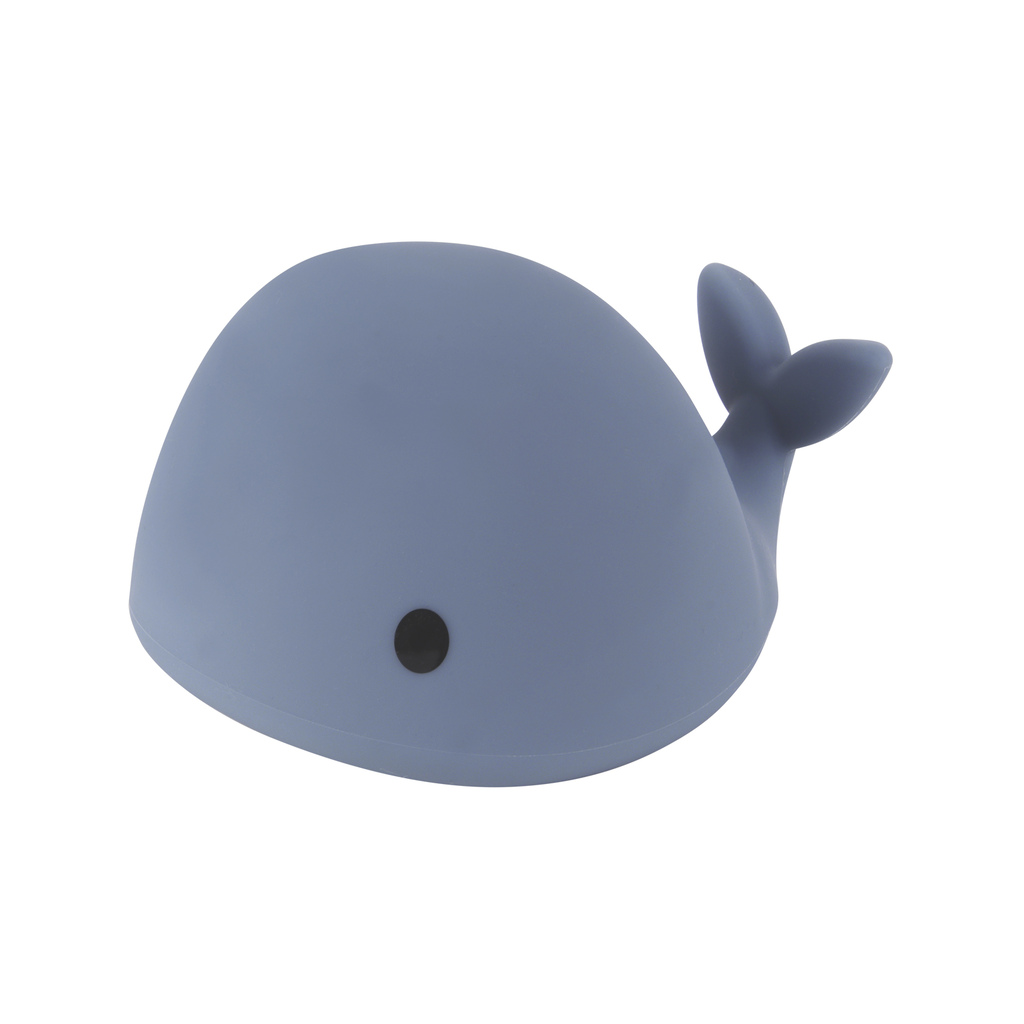Flow Amsterdam nachtlampje babykamer walvis - blauw