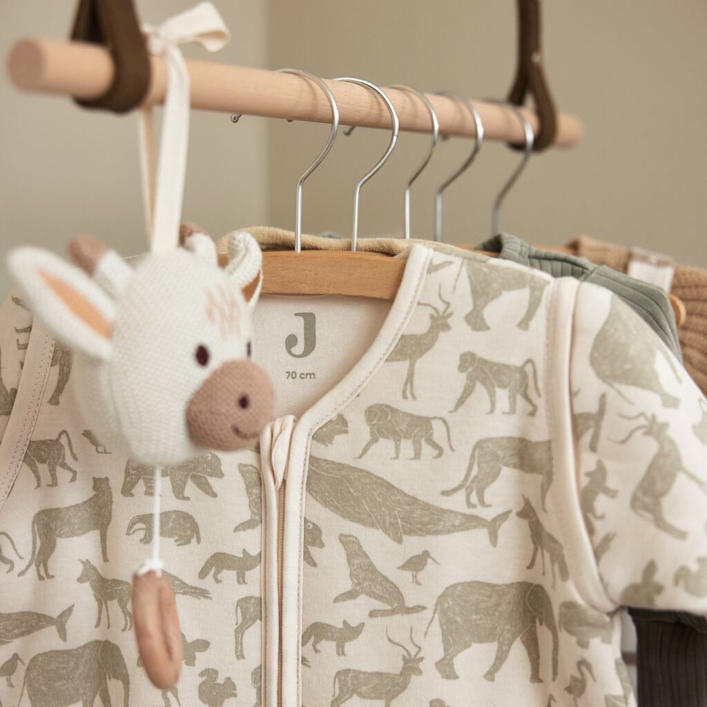 Jollein winter babyslaapzak 70 cm / 3-6 maanden lange mouw - animals olive green - Afbeelding 6