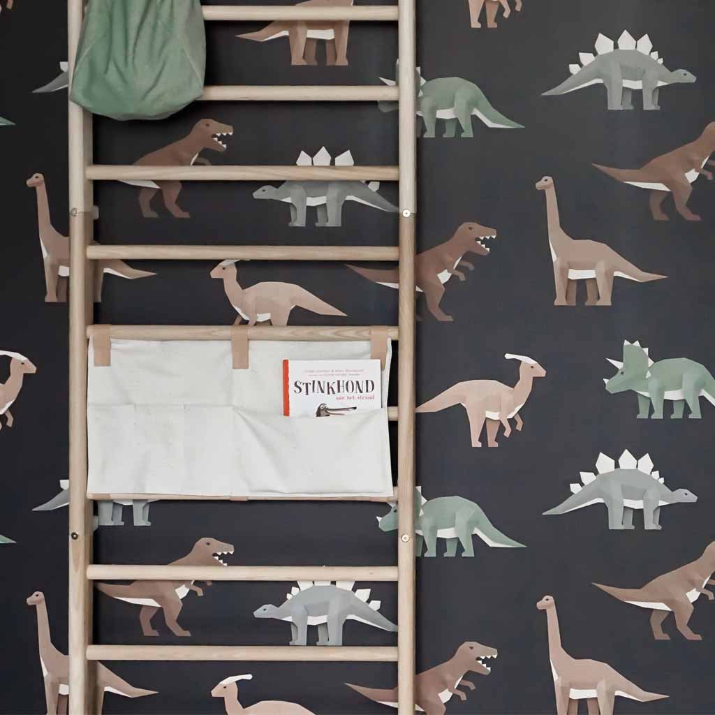 Studio Ditte behang - dino / donker grijs - Afbeelding 8
