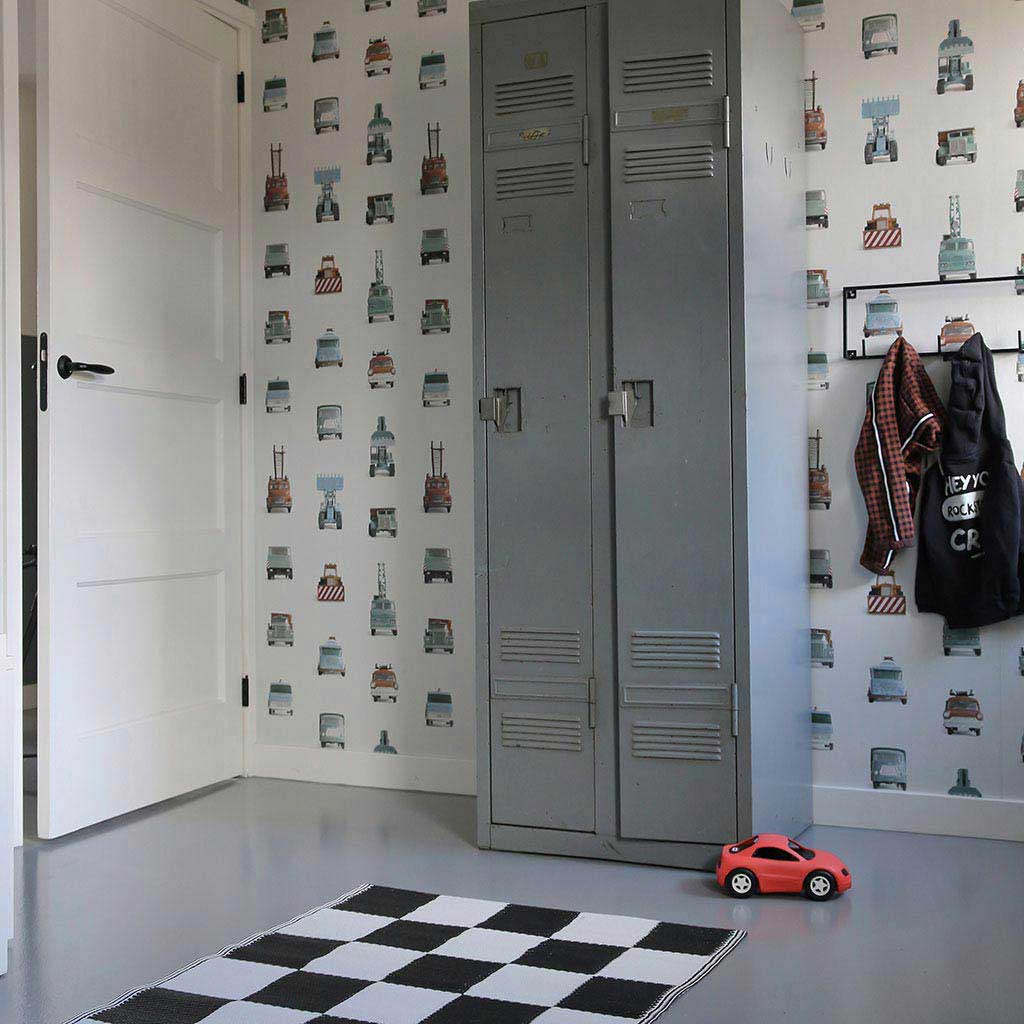 Studio Ditte behang - werkauto / wit - Afbeelding 7