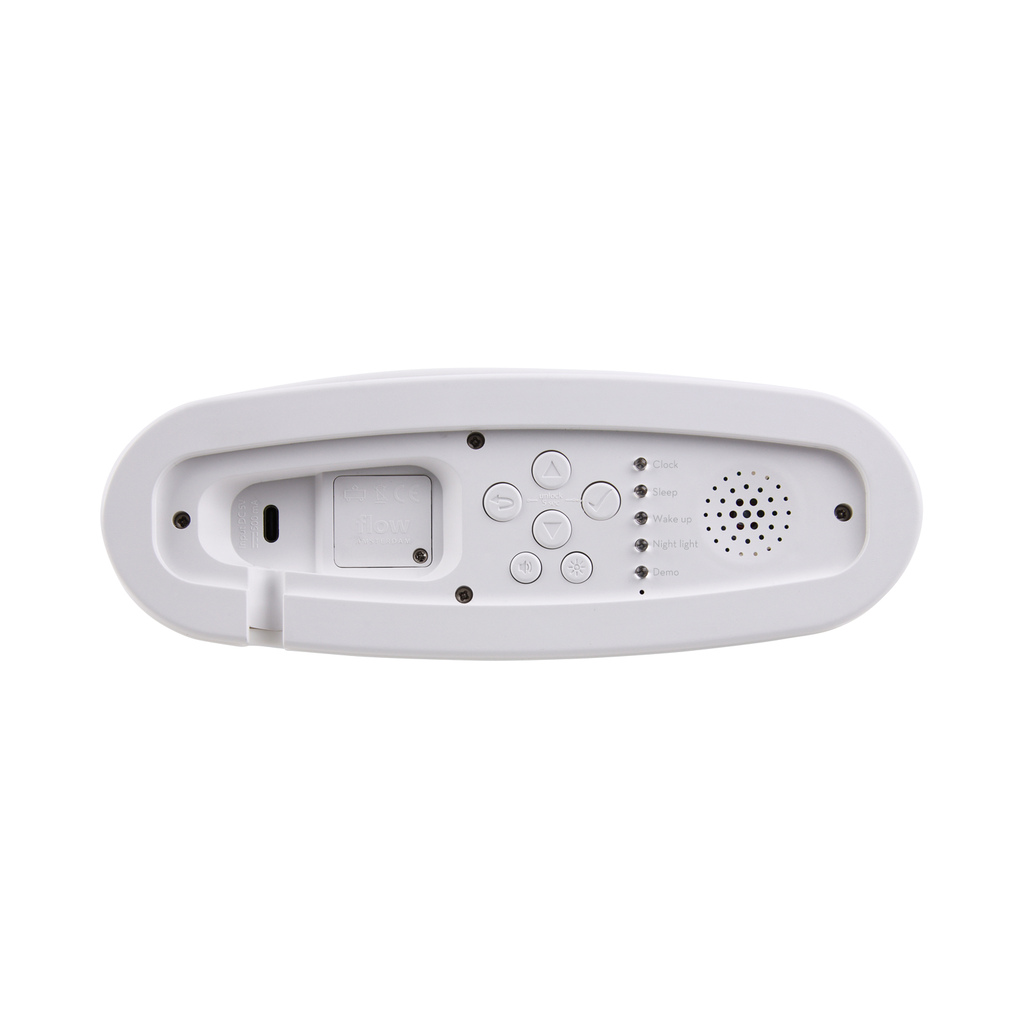 Flow slaaptrainer en nachtlamp olifant - greige - Afbeelding 2