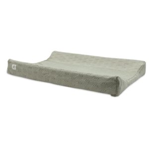Jollein aankleedkussenhoes gebreid grain - 50x70 cm /olive green
