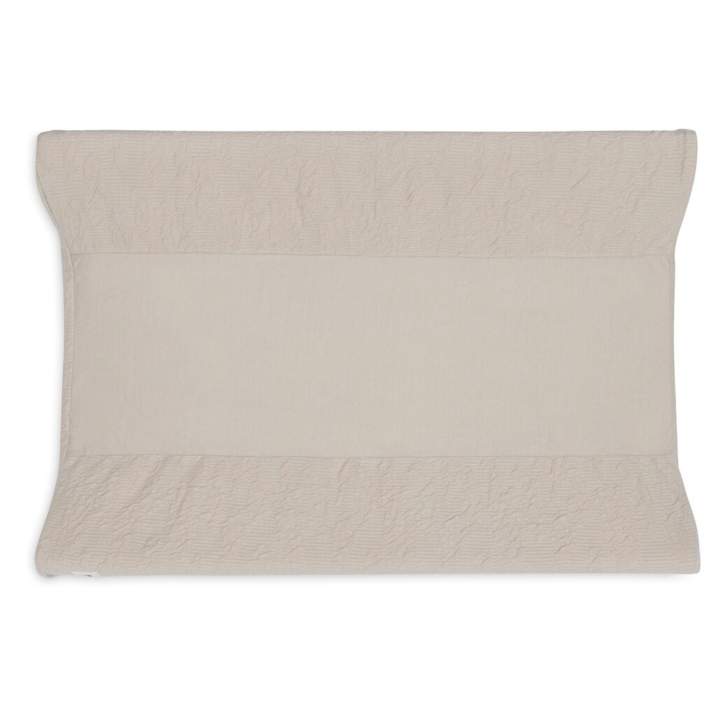 Jollein aankleedkussenhoes soft waves - 50x70 cm /nougat - Afbeelding 2
