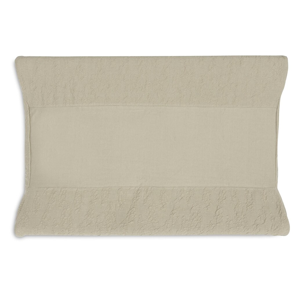 Jollein aankleedkussenhoes soft waves - 50x70 cm /olive green - Afbeelding 2