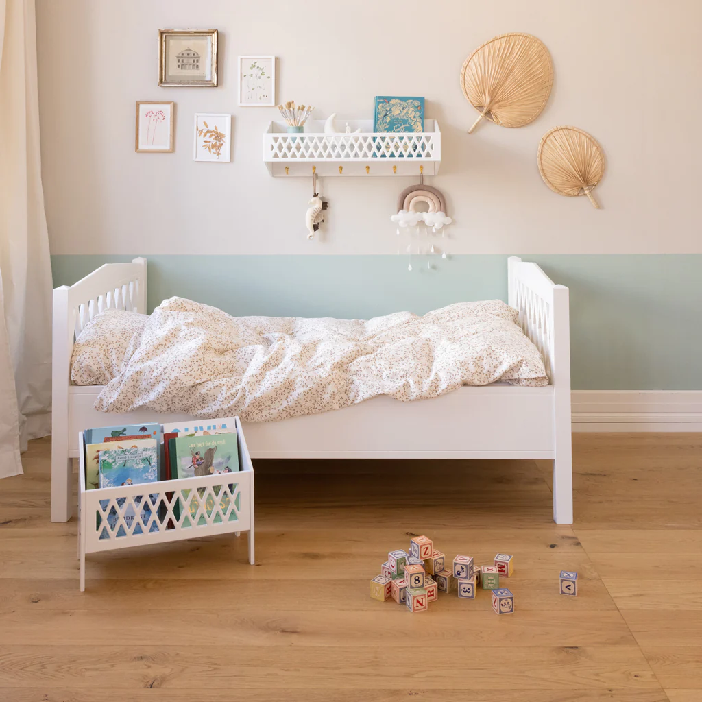 Cam Cam meegroeibed peuter- en kinderbed Harlequin - wit - Afbeelding 4