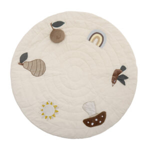 Bloomingville MINI speelkleed rond Ø 100 cm - beige