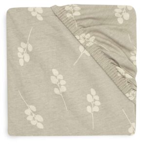 Jollein hoeslaken ledikant 60x120 - twig olive green