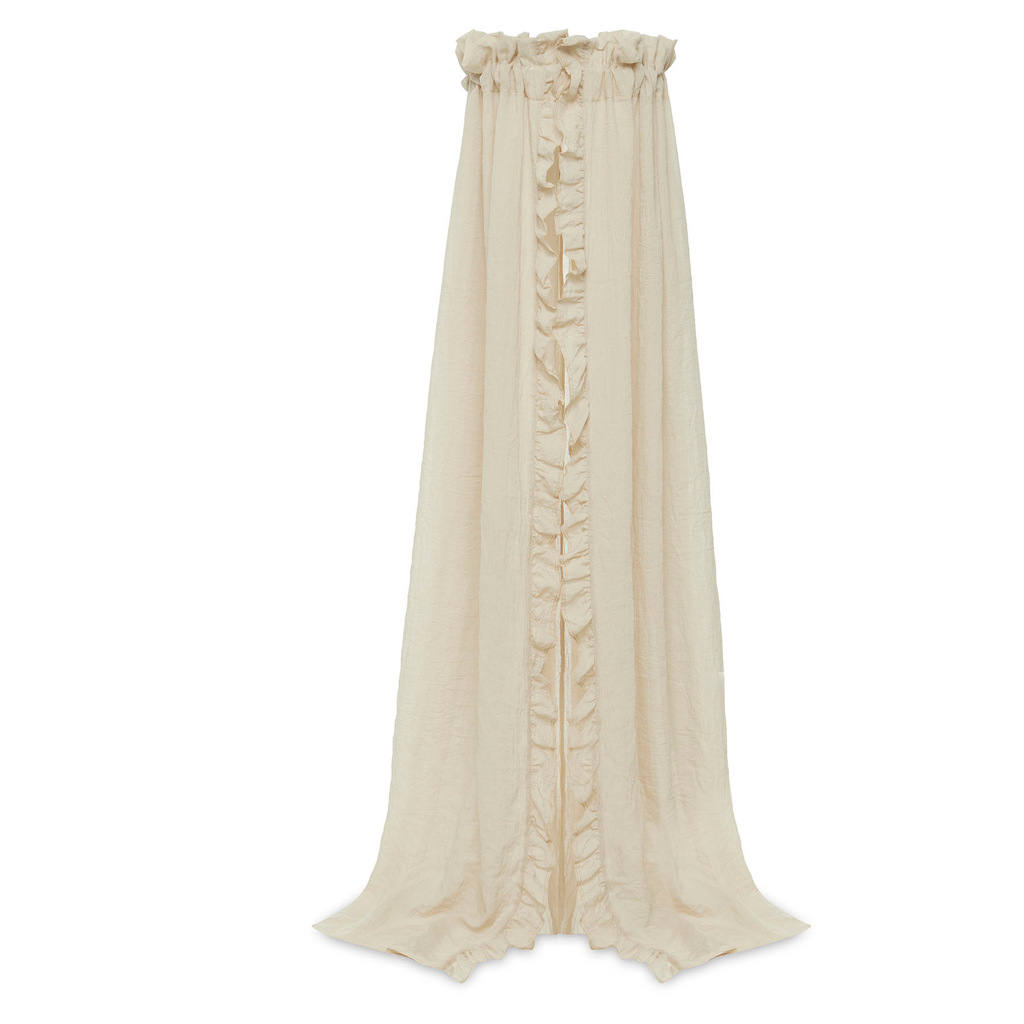 Jollein sluier wieg ruffle nougat - beige