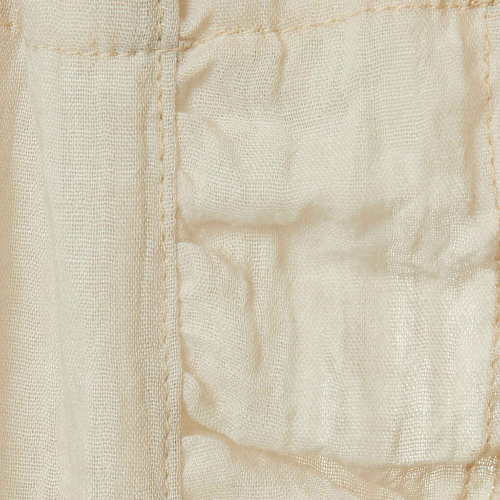 Jollein sluier wieg ruffle nougat - beige - Afbeelding 2
