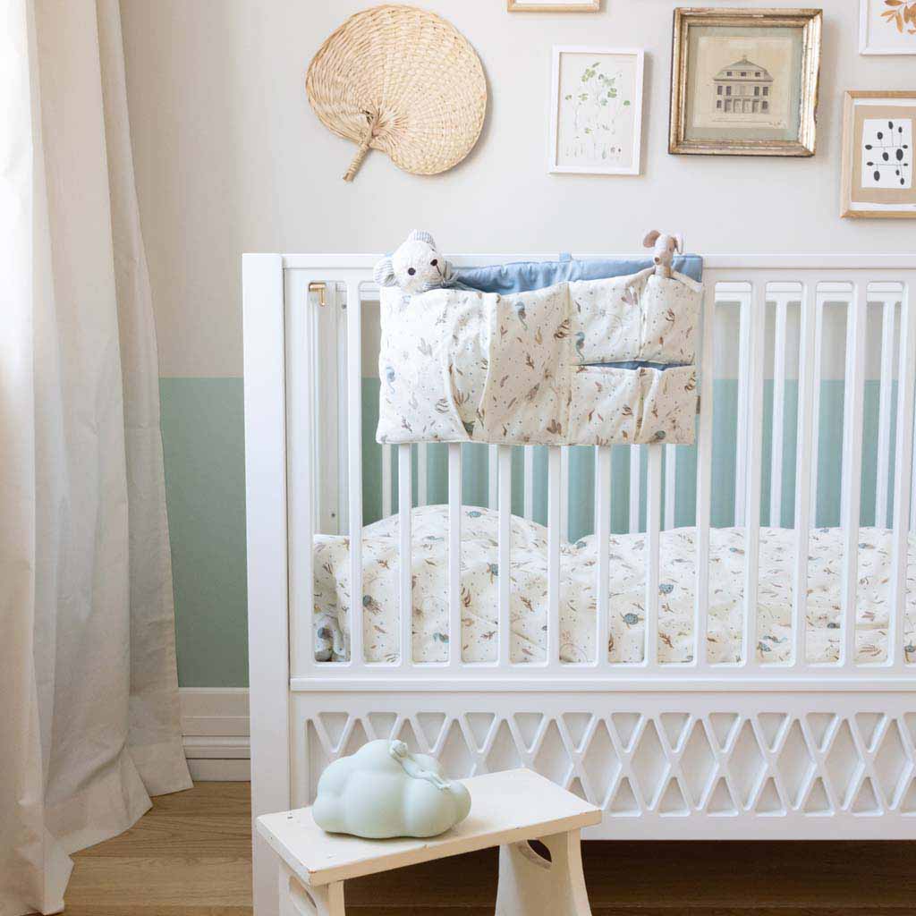 Cam Cam kinderdekbedovertrek 140x200/60x65 - sea garden - Afbeelding 3
