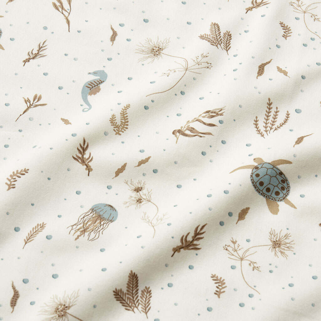 Cam Cam kinderdekbedovertrek 140x200/60x65 - sea garden - Afbeelding 2