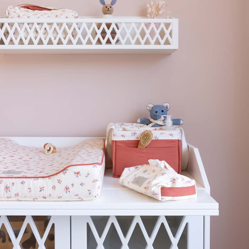 Cam Cam hydrofiele doeken set van twee 70x70 - berries - Afbeelding 2