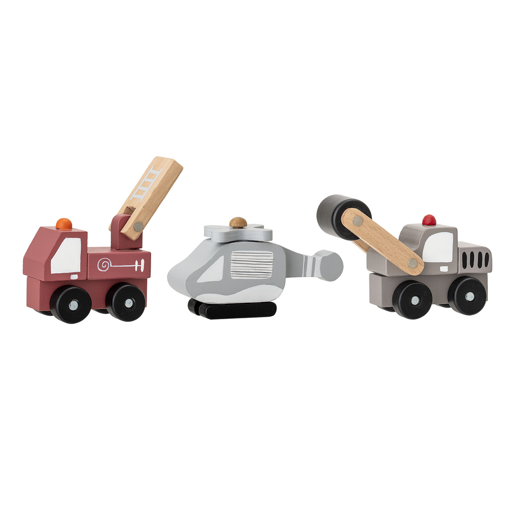Bloomingville houten auto ariston set van drie