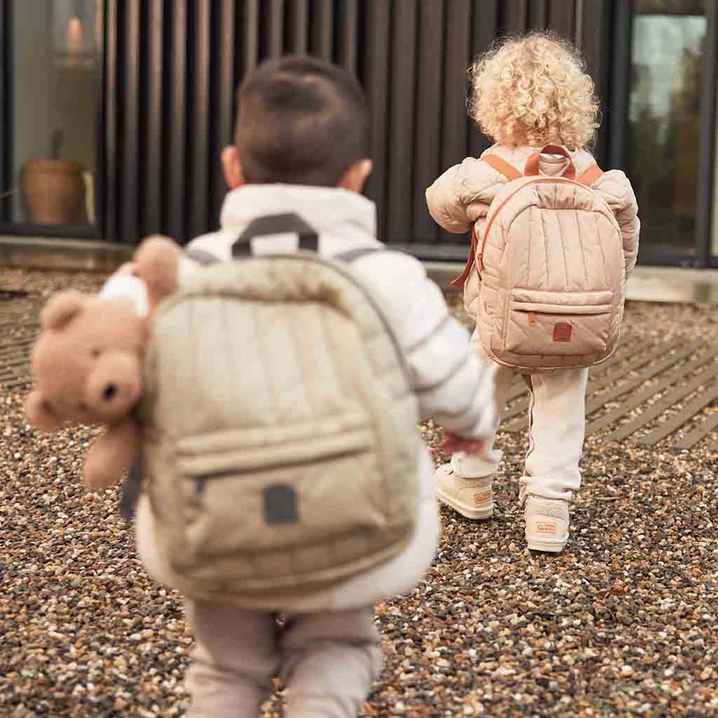 Jollein kinderrugzak gewatteerd 2-5 jaar- biscuit bruin - Afbeelding 9
