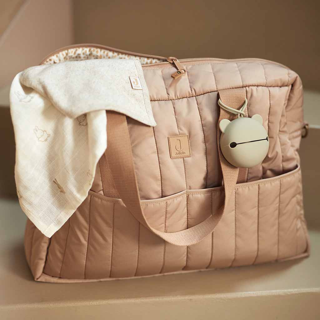Jollein kinderwagen tas - biscuit/bruin - Afbeelding 9