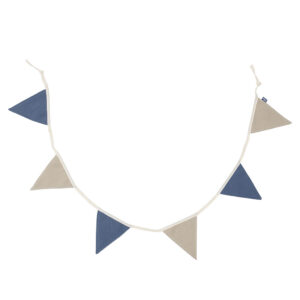 Jollein vlaggenlijn - blauw